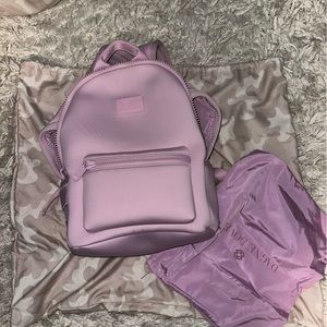 Baby Pink Medium Dagne Dover Backpack
